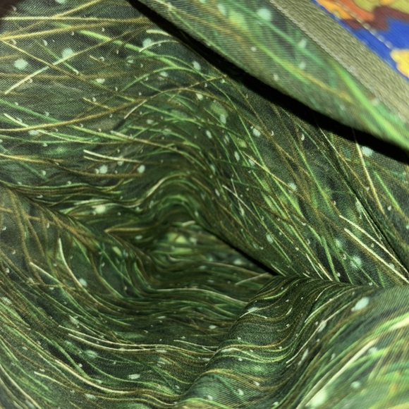 Unique Chinese paisley print book tote bag - Picture 14 of 17